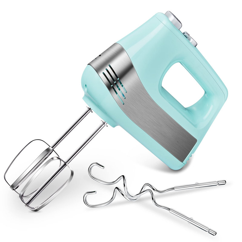 PIONEER COMMERCE Hand Held Mixer With Turbo Function, Stainless Steel 5